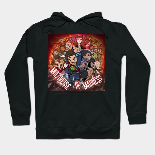 multiverse of madness Hoodie by COOLKJS0